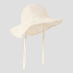 Lil’ Atelier Kapelusz niemowlęcy dla dziewczynki Coconut Milk NBNFOLLY