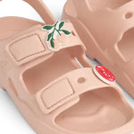 Liewood Sandały dziecięce z przypinkami Lilo Sorbet rose