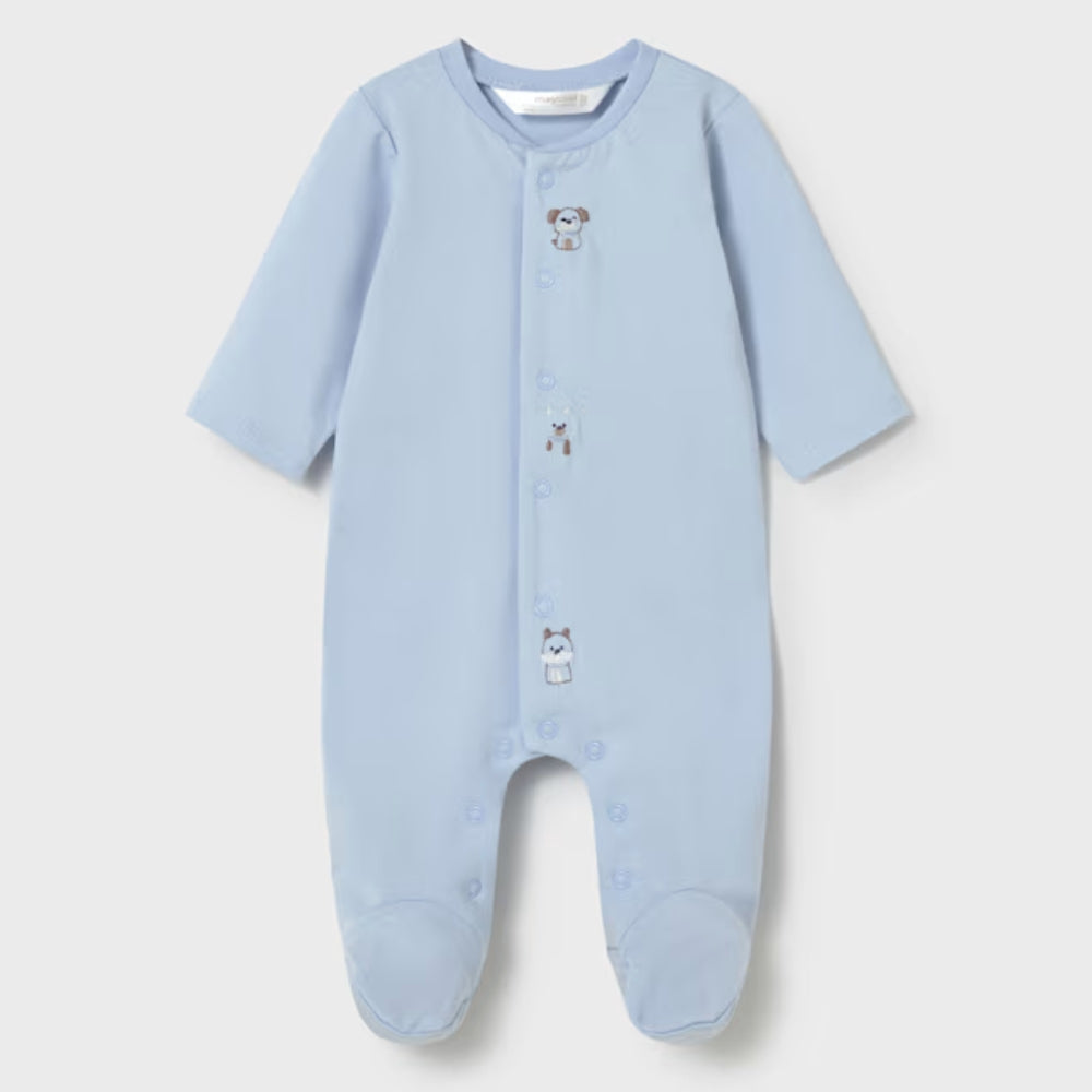 Mayoral Zestaw 2 pajacyków dla noworodka Błękit