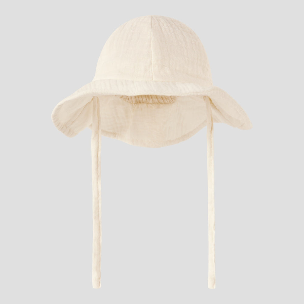 Lil’ Atelier Kapelusz niemowlęcy dla dziewczynki Coconut Milk NBNFOLLY