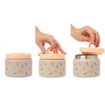 The Cotton Cloud Termos obiadowy dla dzieci Dancing Hearts 350ml