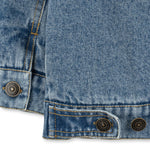 Konges Slojd Kurtka dżinsowa dla chłopca Magot Denim Blue