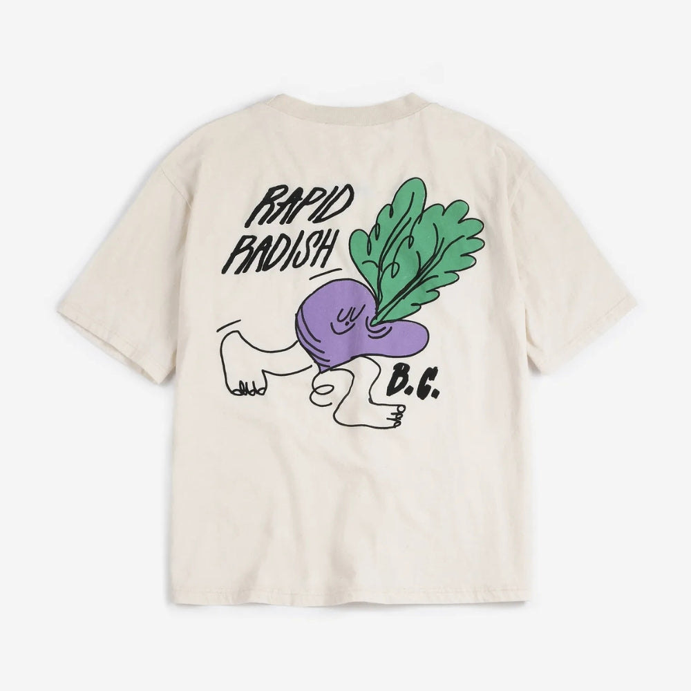 Bobo Choses Koszulka dziecięca z krótkim rękawem Oversized Rapid Radish
