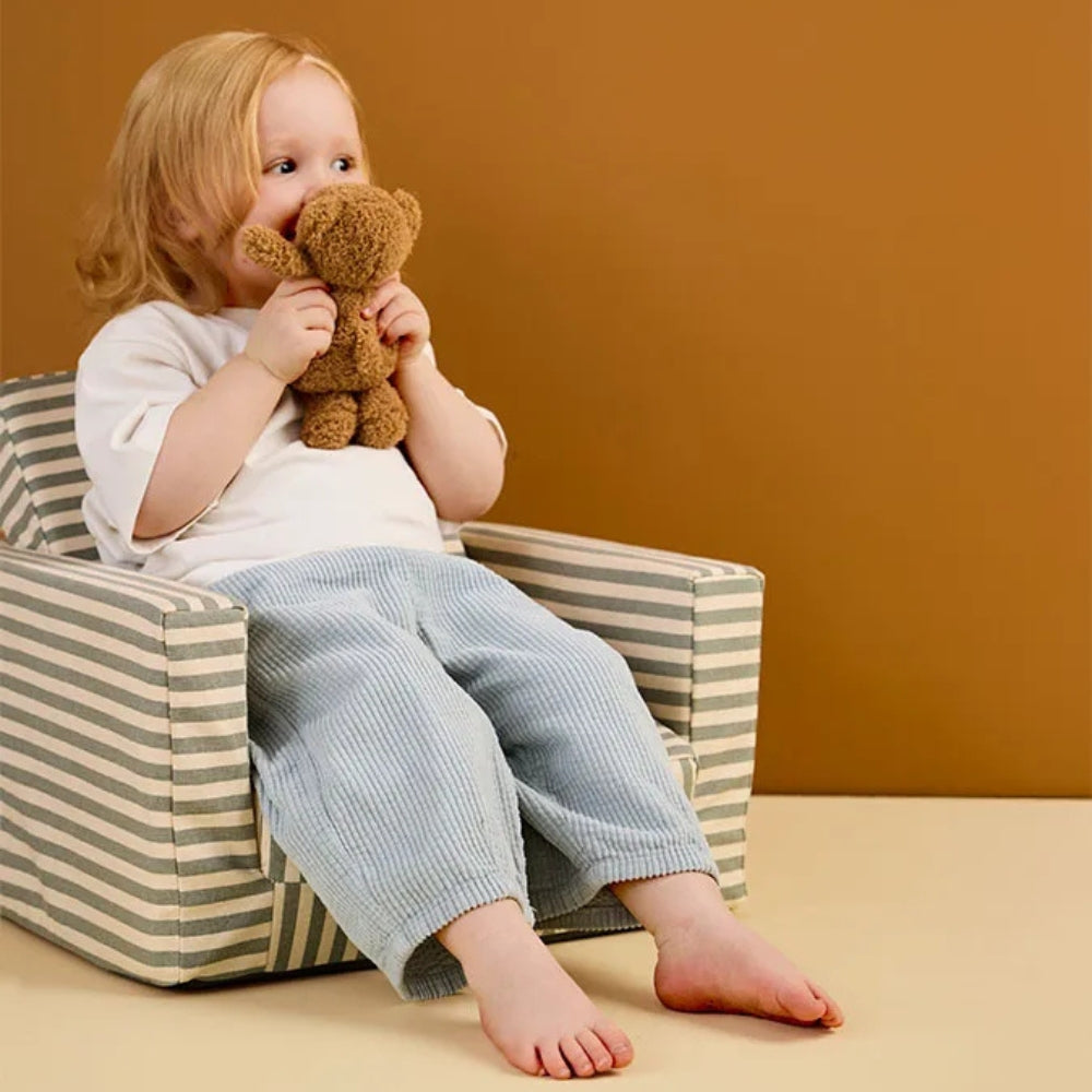 Kid’s Concept Składany fotelik dla dziecka 2w1 w paski