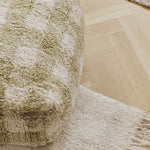 Lorena Canals Pufa Vichy Matcha Swan Lake