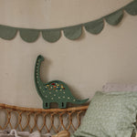Little Lights Lampa nocna Dino Diplodok Confetti Green