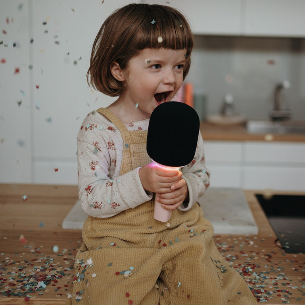 Kidywolf Mikrofon dla dzieci mikrofon do karaoke z modulacją Kidymic Zielony