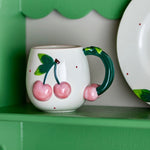 Bloomingville Kubek z kamionki Berrie Rose