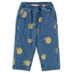 Konges Slojd Spodnie dla dziewczynki Magot Lemon Denim
