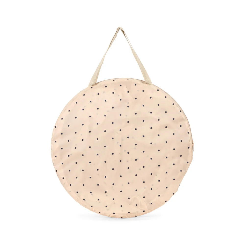 Konges Slojd Mały namiot dla dzieci plażowy typu Pop up Navy Dots
