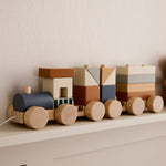 Kid’s Concept Drewniany pociąg do ciągnięcia