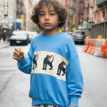 Mini Rodini Bluza dziecięca Panther Blue