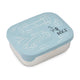 Liewood Lunchbox dziecięcy Arthur Printed Race cars / Beach blue