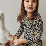 Liewood Bluzka dla dziewczynki Nieve Printed Leo / Mist