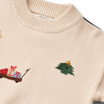 Liewood Sweter dziecięcy Orlane Festive / Sandy / Embroidery