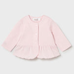 Mayoral Komplet dla dziewczynki 3-częściowy z marynarką, legginsami i koszulką Róż baby