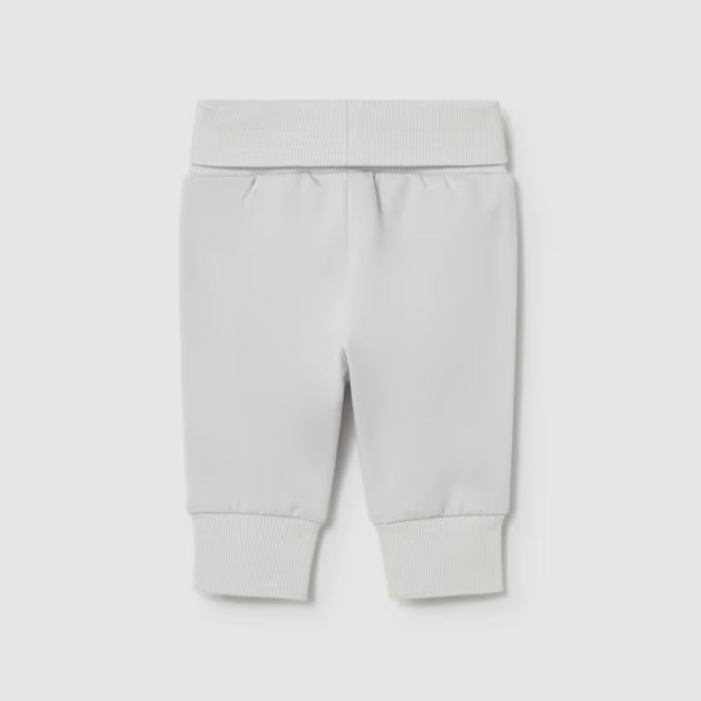 Mayoral Komplet dla niemowlaka 3-częściowy dresowy z bluzą, spodniami i koszulką SIlver