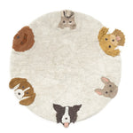 Lorena Canals Dywan dziecięcy Wouf Wouf Ø140 cm