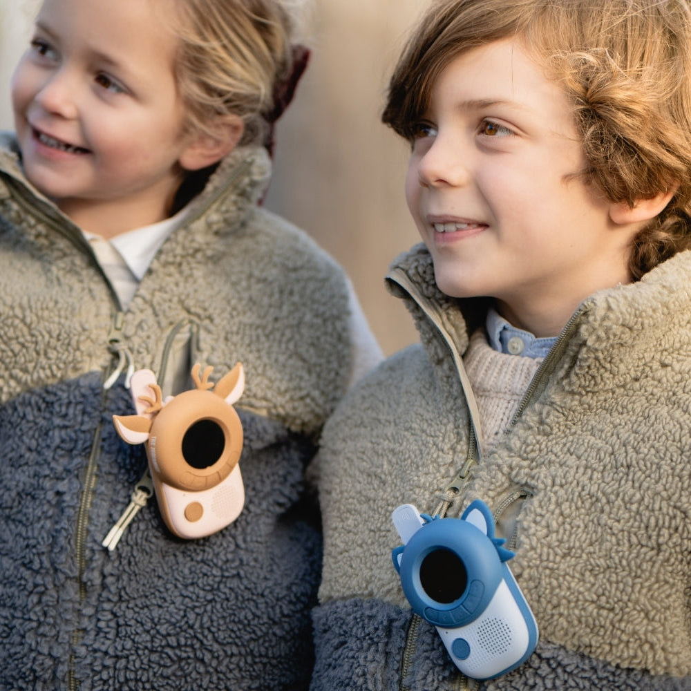 The ZooFamily Walkie talkie dla dzieci Deer x Raccoon