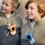 The ZooFamily Walkie talkie dla dzieci Deer x Raccoon
