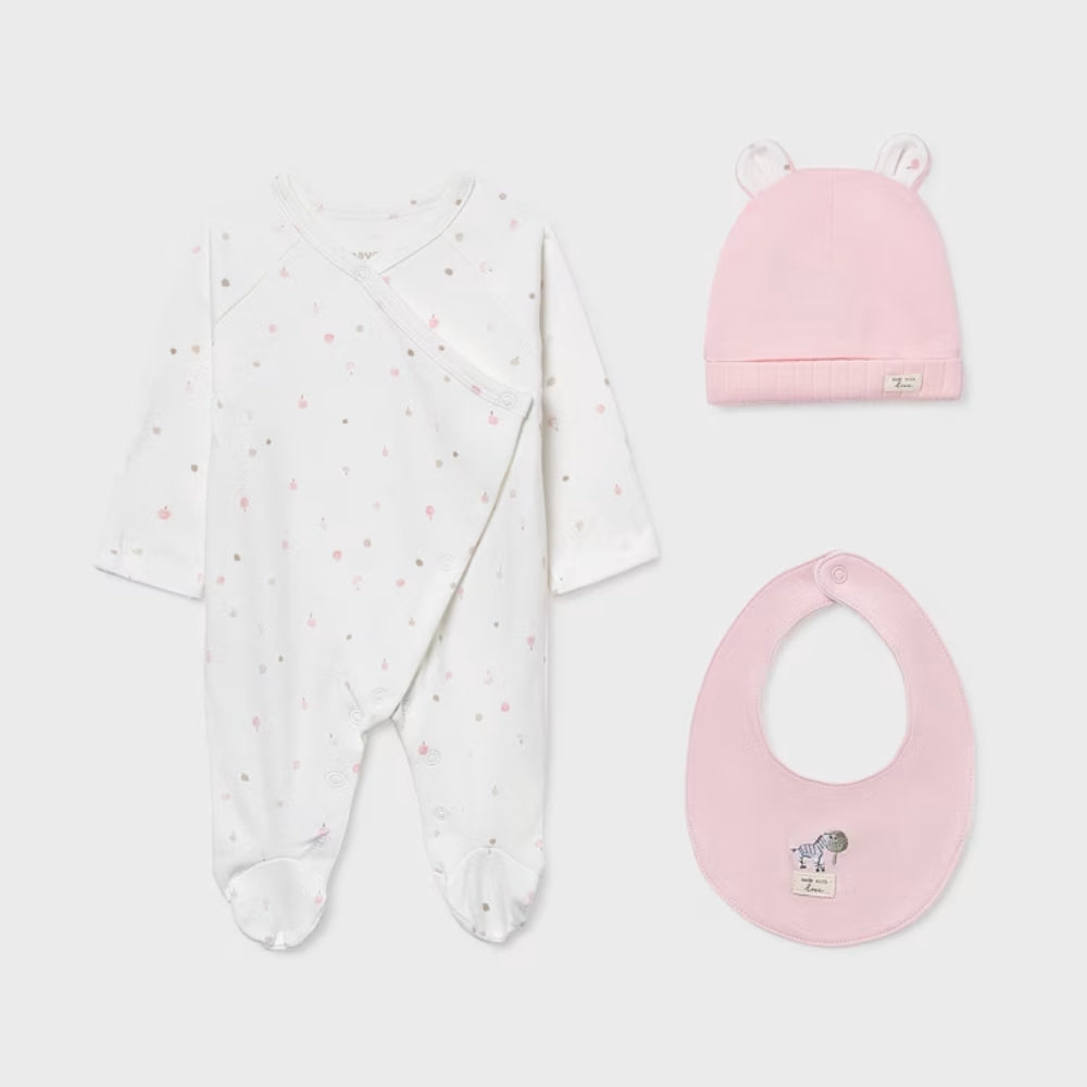 Mayoral Zestaw prezentowy dla niemowlaka 3-częściowy Kwarc