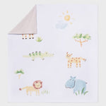 Mayoral Kocyk bawełniany dla niemowlaka Hazelnut