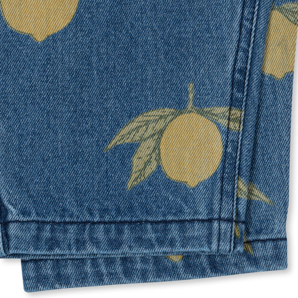 Konges Slojd Spodnie dla dziewczynki Magot Lemon Denim