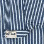 Konges Slojd Spodnie dziecięce tkane Luc Blue Stripe