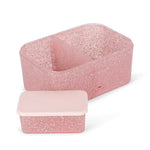 Konges Slojd Lunchbox brokatowy Cherry glitter