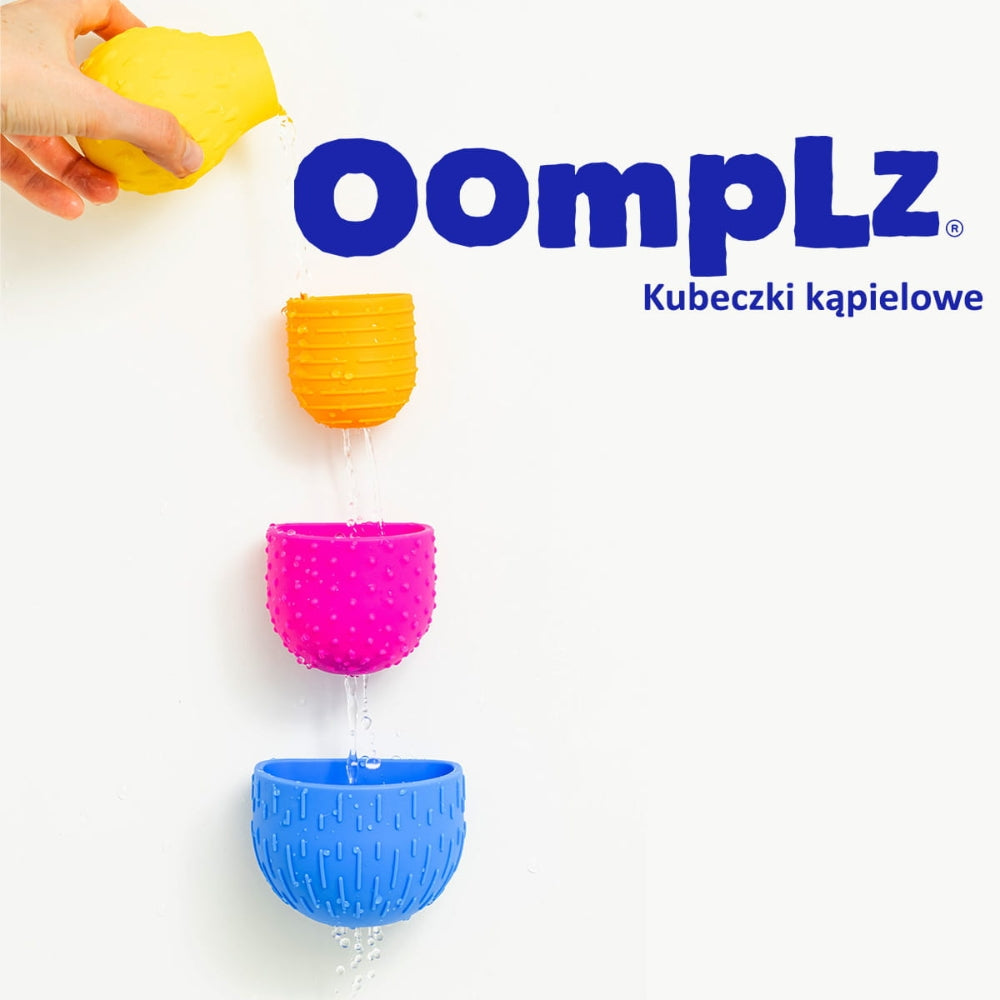 mobi Kubeczki Kąpielowe Oomplz zestaw 4 sztuk