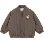 Konges Slojd Kurtka bomberka dla chłopca Juno Walnut