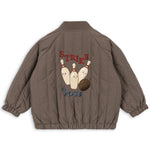 Konges Slojd Kurtka bomberka dla chłopca Juno Walnut