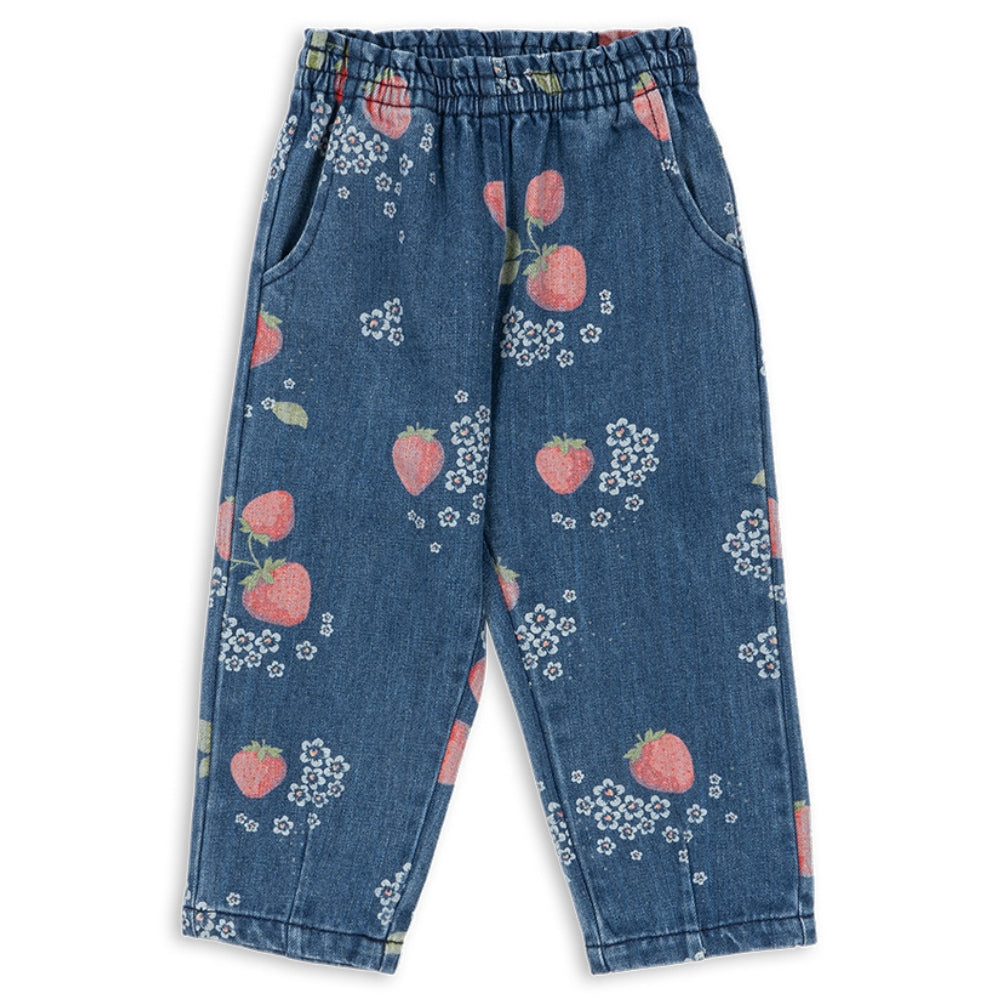 Konges Slojd Spodnie dla dziewczynki Magot Frill Marmelade Sun