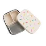 The Cotton Cloud Lunchbox dziecięcy ze stali nierdzewnej z wyjmowanymi przegrodami Confetti