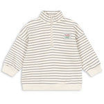 Konges Slojd Bluza dla chłopca typu half zip Lou Flintstone Stripe