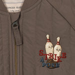 Konges Slojd Kurtka bomberka dla chłopca Juno Walnut