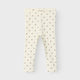 Lil' Atelier Legginsy niemowlęce slim fit Turtledove Ladybug NBNLAGO