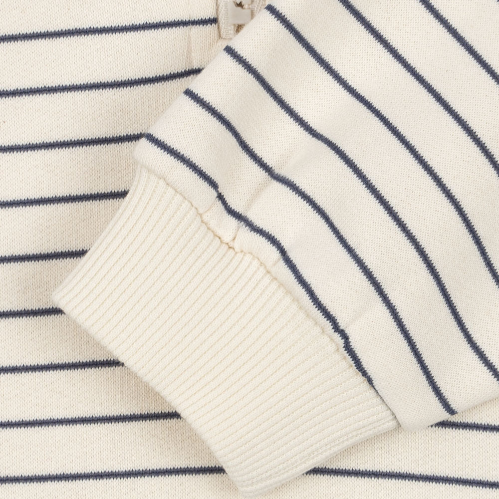 Konges Slojd Bluza dla chłopca typu half zip Lou Flintstone Stripe