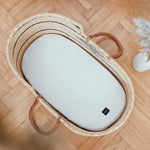 PUUKI Prześcieradło do wózka 40x80cm Nugat