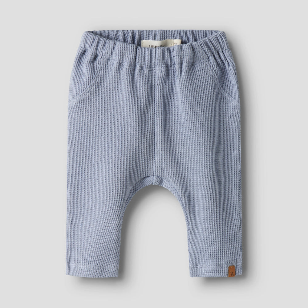 Lil’ Atelier Legginsy niemowlęce Zen Blue NBMBALTO