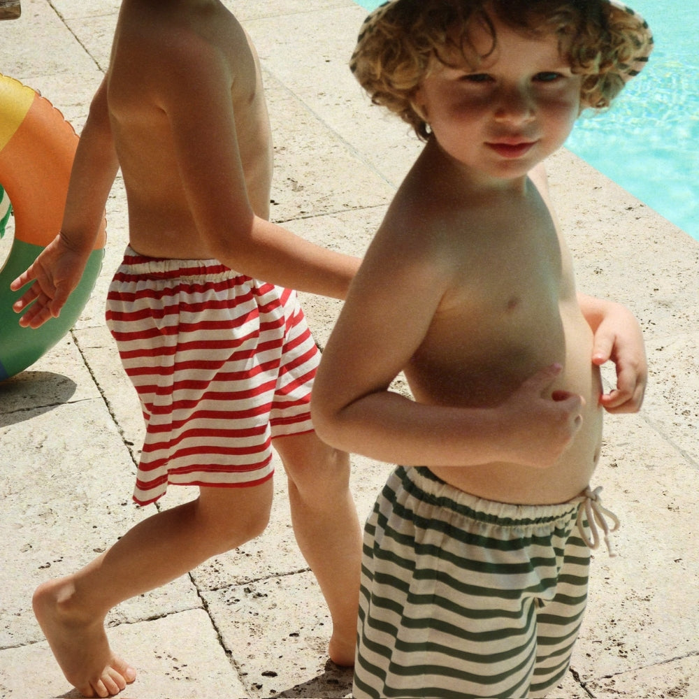 Konges Slojd Kąpielówki dziecięce Asnou Stripe Verti