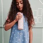 Liewood Bidon dziecięcy Falk Mini Cherry heart / Rosey 350ml