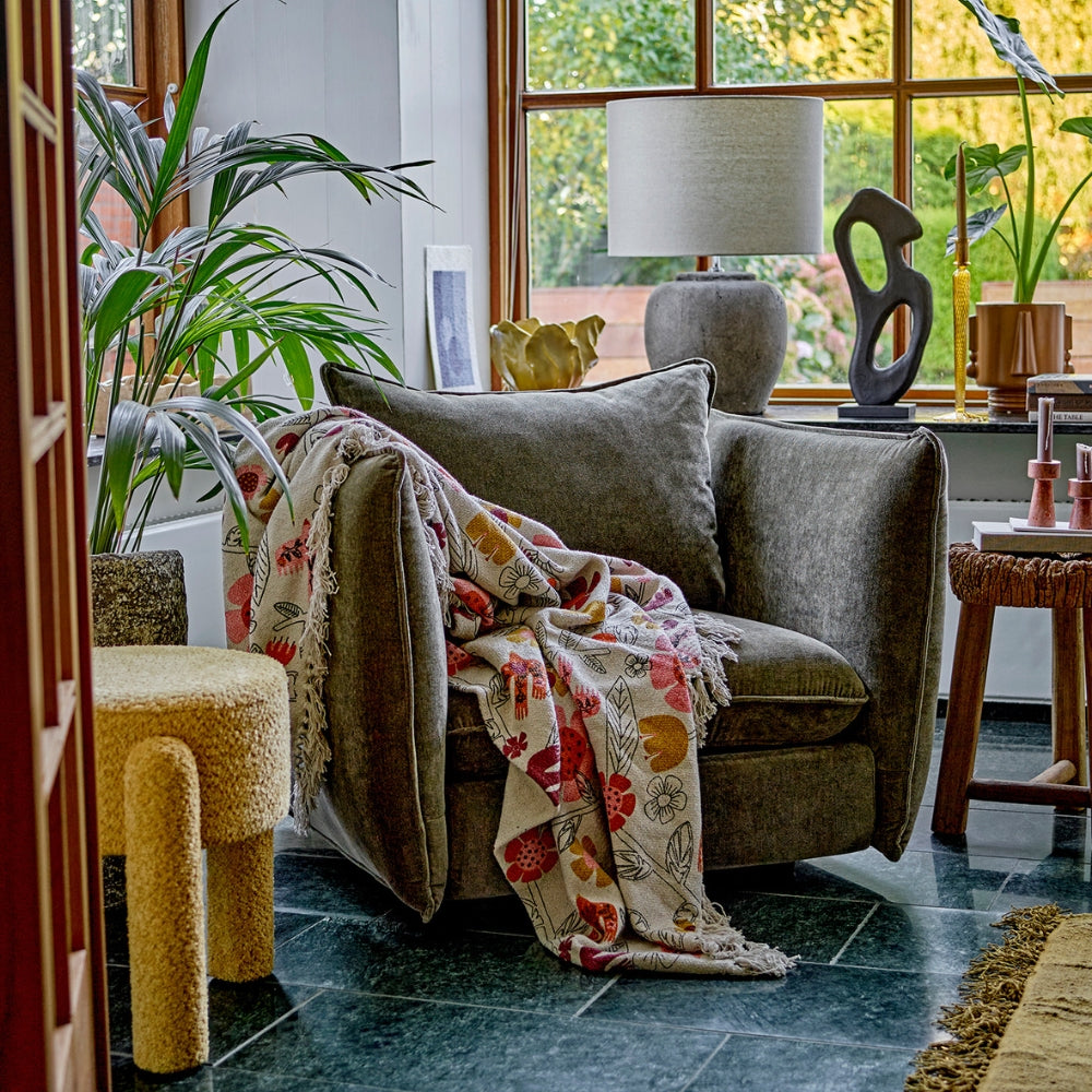 Bloomingville Koc dekoracyjny Vivielle Multi