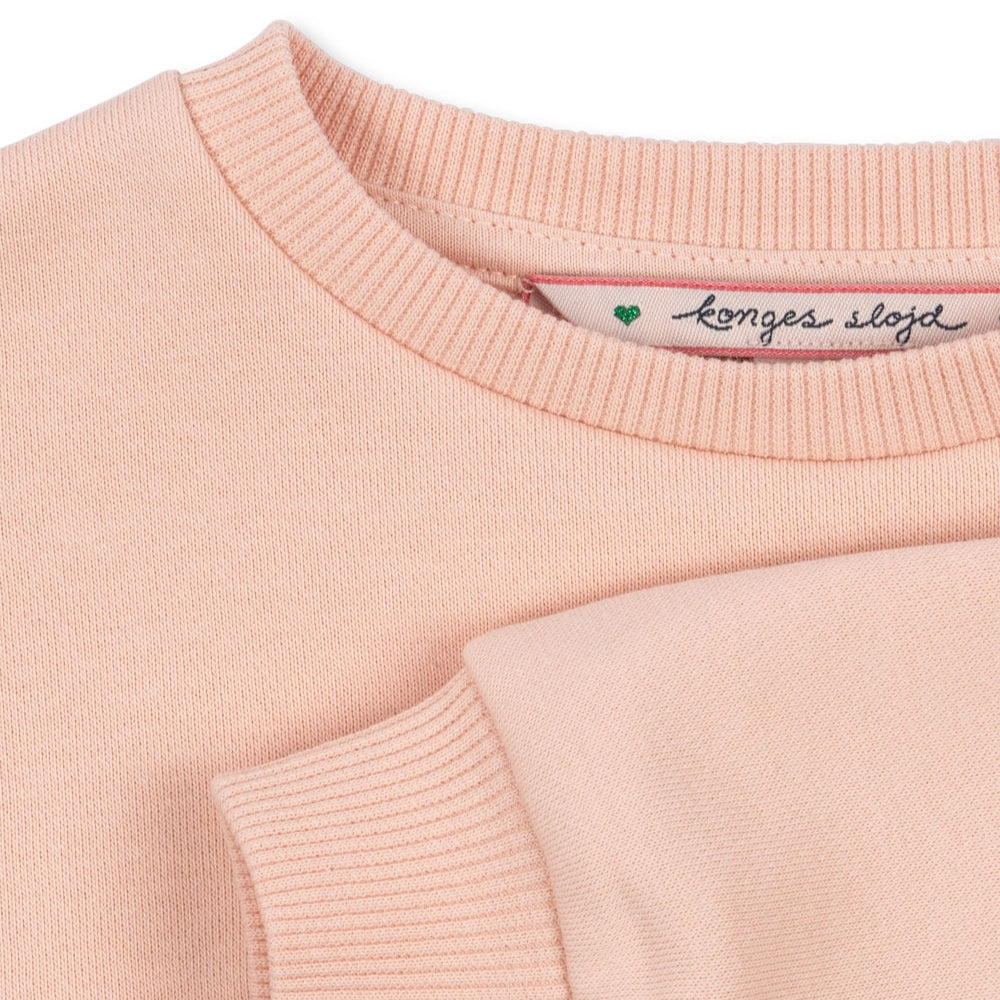 Konges Slojd Bluza dla dziewczynki Lou Terry Evening Sand