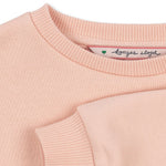 Konges Slojd Bluza dla dziewczynki Lou Terry Evening Sand