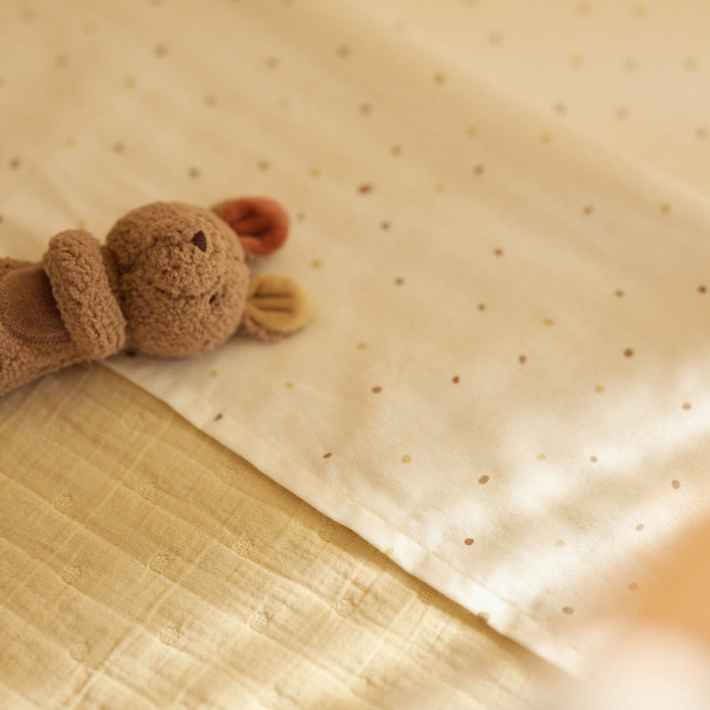 Jollein Miękka grzechotka dla niemowlaka Kangaroots