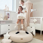 Jupiduu Poduszka trampolina wewnętrzna Jumpspot Dark Beige