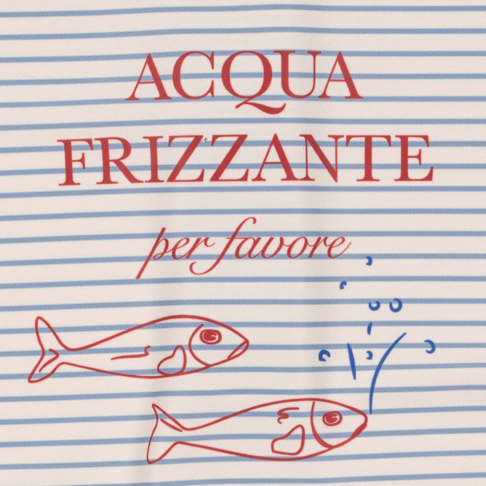 Konges Slojd Strój kąpielowy dla dziecka jednoczęściowy Aster Stripe Bluie