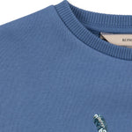 Konges Slojd Bluza dla dziewczynki Loumilla Colony Blue