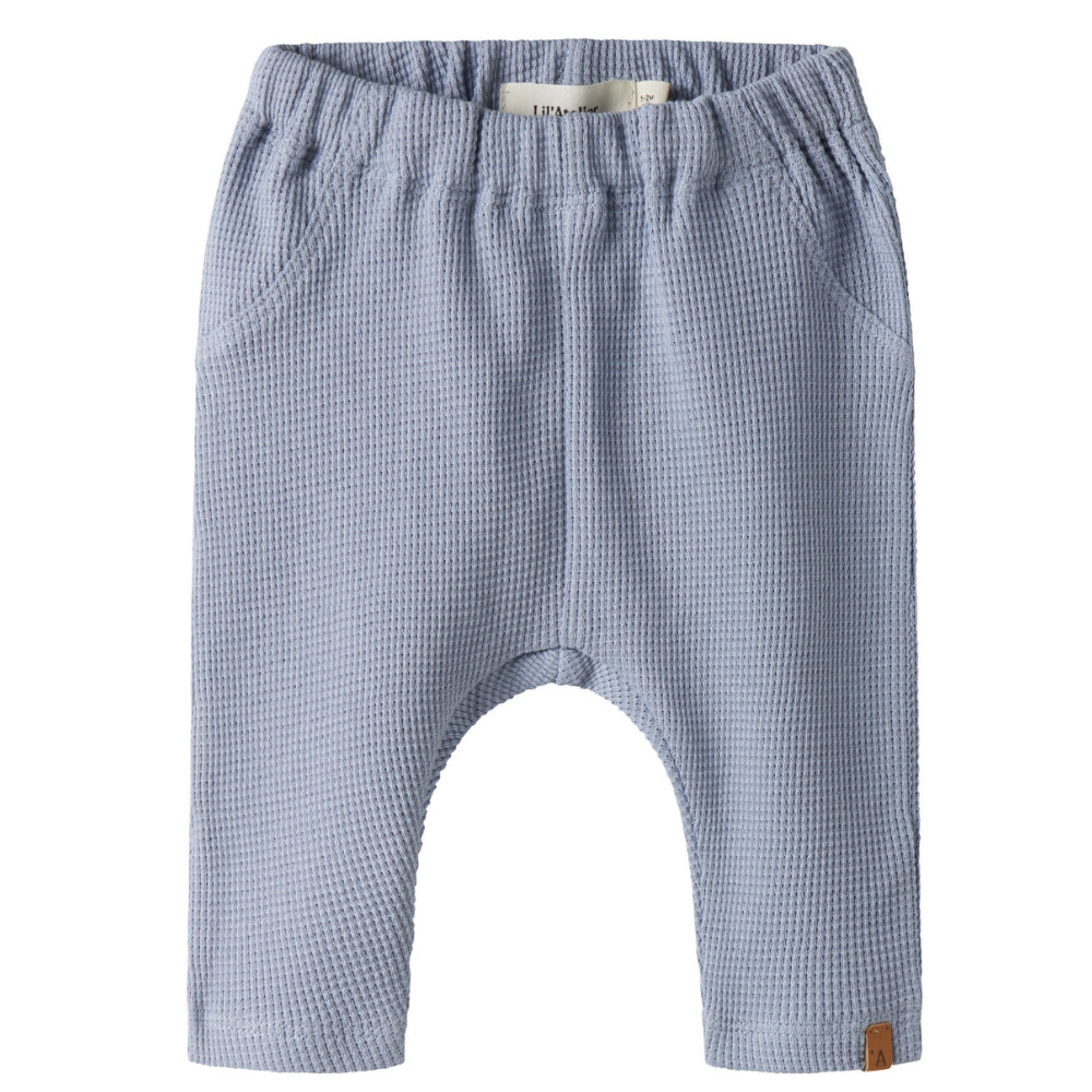 Lil’ Atelier Legginsy niemowlęce Zen Blue NBMBALTO